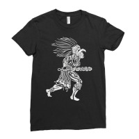 Aztec Jaguar Warrior Mayan Warrior Ancient Aztec T Shirt Ladies Fitted T-shirt | Artistshot