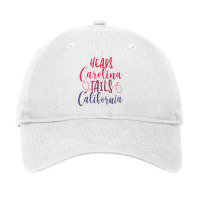 Heads Carolina Tail California Western Summer Beach Paradise T Shirt Adjustable Cap | Artistshot