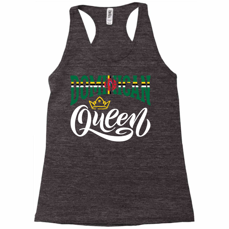 Dominican Queen Dominica Dominican Dominica Flag Pullover Hoodie Racerback Tank by cm-arts | Artistshot