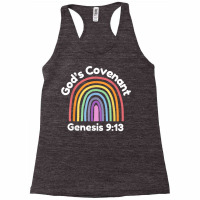 God’s Covenant Rainbow  Genesis 913 Christian T Shirt Racerback Tank | Artistshot