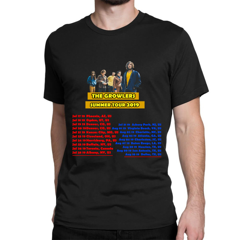 The Growlers Tour 2019 Classic T-shirt by vuadgera880817 | Artistshot