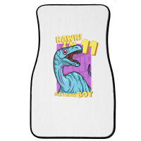 Rawr! I'm 11 Birthday Boys 11th Birthday Dino Noasaurus Front Car Mat | Artistshot