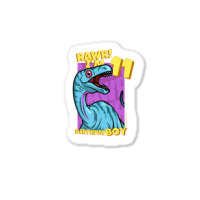 Rawr! I'm 11 Birthday Boys 11th Birthday Dino Noasaurus Sticker | Artistshot