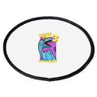 Rawr! I'm 3 Birthday Boys 3rd Birthday Dino Noasaurus Oval Patch | Artistshot