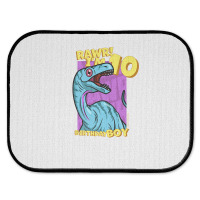 Rawr! I'm 10 Birthday Boys 10th Birthday Dino Noasaurus Rear Car Mat | Artistshot