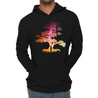 Bonsai Tree T  Shirt Bonsai Tree Milky Way Galaxy Design T  Shirt Lightweight Hoodie | Artistshot