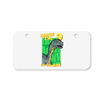 Rawr! I'm 9 Birthday Boys 9th Birthday Dino Mussaurus Bicycle License Plate | Artistshot