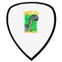 Rawr! I'm 9 Birthday Boys 9th Birthday Dino Mussaurus Shield S Patch | Artistshot