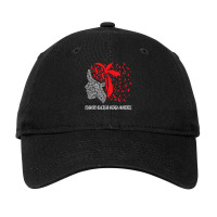 We Wear Red For Diamond Blackfan Anemia Awareness T Shirt Adjustable Cap | Artistshot