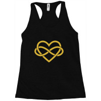 Infinity Heart And Infinite Love Racerback Tank | Artistshot