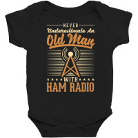 Amateur Radio Operator Old Man Amateur Radio Premium T Shirt Baby Bodysuit | Artistshot