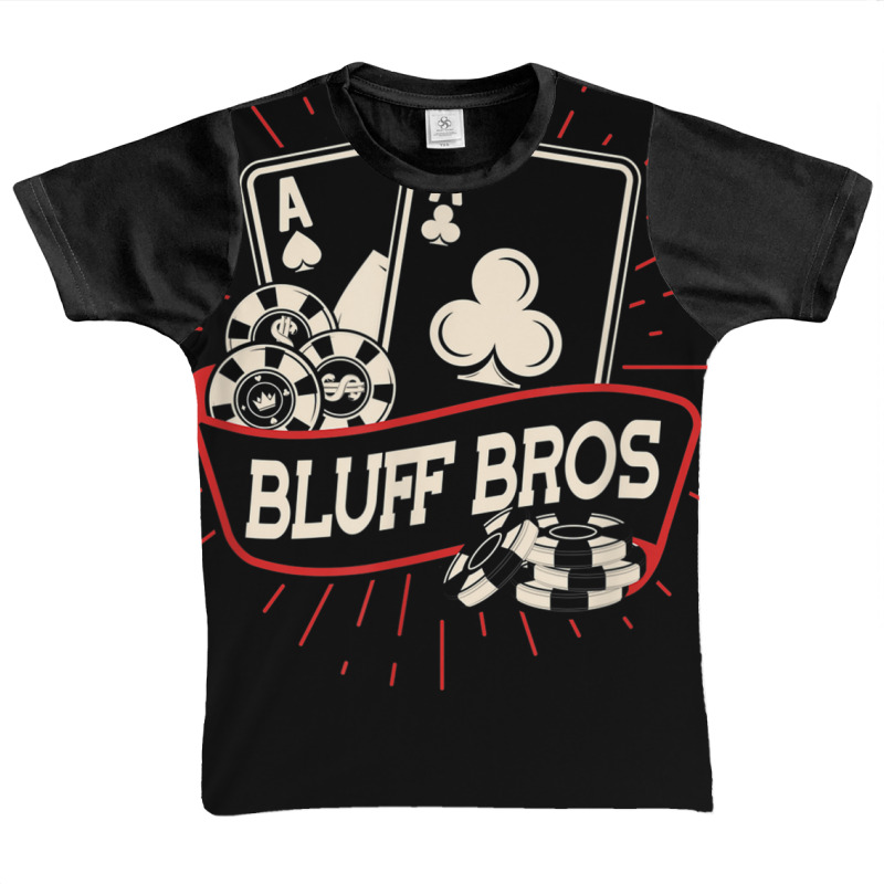 Bluff Bros   Texas Hold'em Gambling Casino Gambler Poker T Shirt Graphic Youth T-shirt | Artistshot