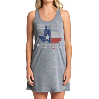 Don't Mess With Vintage Texas Longhorn Lone Star State Shirt Tank Top Tank Dress | Artistshot