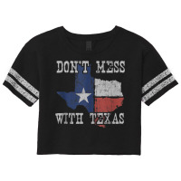 Don't Mess With Vintage Texas Longhorn Lone Star State Shirt Tank Top Scorecard Crop Tee | Artistshot