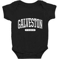 College Style Galveston Texas Souvenir Gift Tank Top Baby Bodysuit | Artistshot