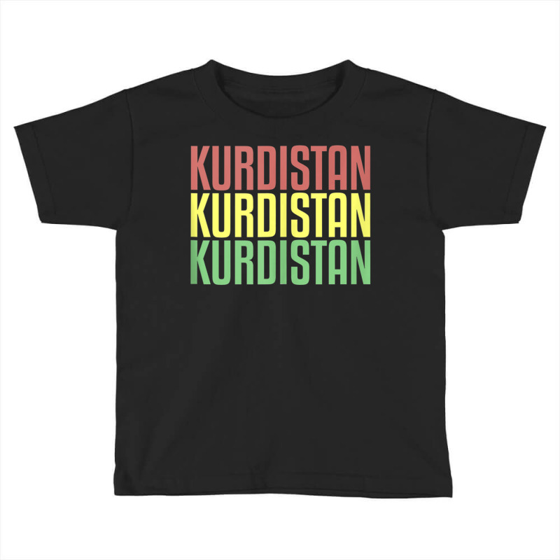 Kurdish Kurdistan Tank Top Toddler T-shirt by nyce | Artistshot