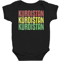 Kurdish Kurdistan Tank Top Baby Bodysuit | Artistshot