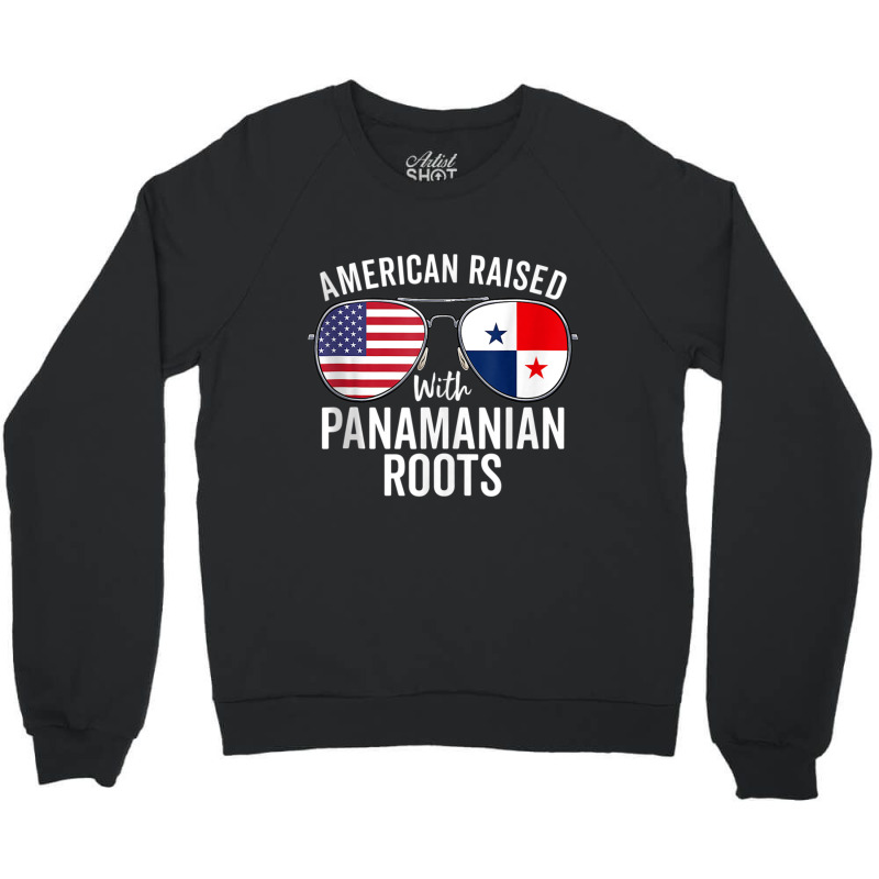 American Raised With Panamanian Roots Usa Panama Flag Tank Top Crewneck Sweatshirt by cm-arts | Artistshot