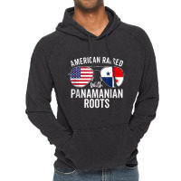 American Raised With Panamanian Roots Usa Panama Flag Tank Top Vintage Hoodie | Artistshot