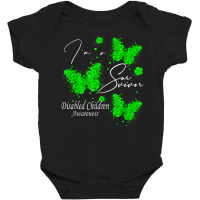 I'm A Survivor Disabled Children Awareness Butterfly T Shirt Baby Bodysuit | Artistshot