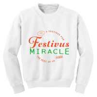 Seinfeld It's A Festivus Miracle Premium T Shirt Youth Sweatshirt | Artistshot