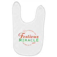 Seinfeld It's A Festivus Miracle Premium T Shirt Baby Bibs | Artistshot