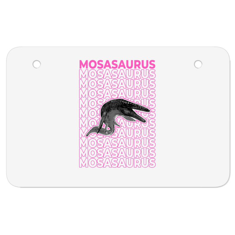 Mosasaurus Pastel Aesthetic Atv License Plate | Artistshot