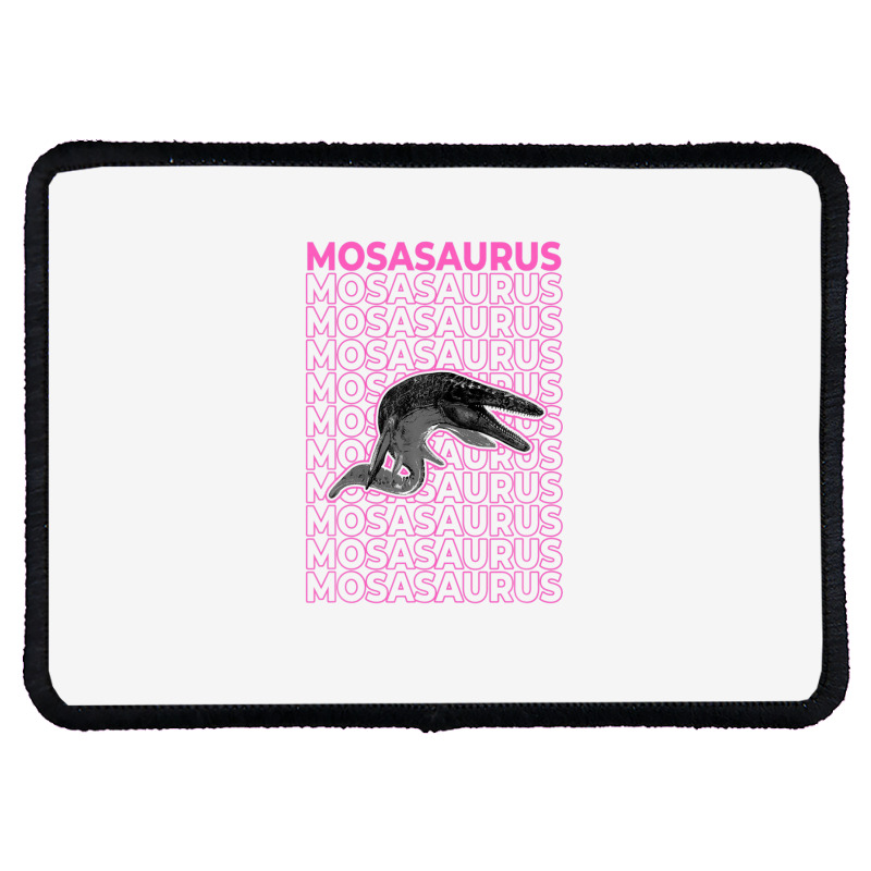 Mosasaurus Pastel Aesthetic Rectangle Patch | Artistshot