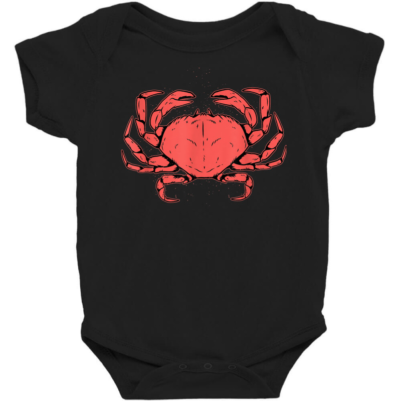 Crab Crustacean T Shirt Baby Bodysuit | Artistshot