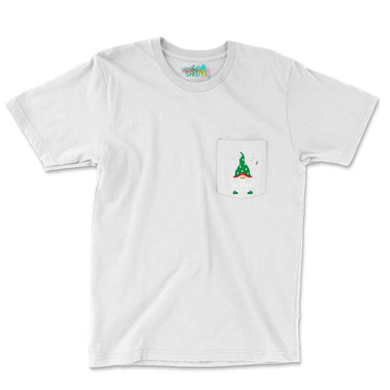 Funny Shopping Gnome Group Matching Family Costume Christmas Premium T Pocket T-shirt | Artistshot