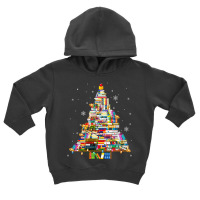 Christmas Library Tree Lights For Librarian And Book Lover Long Sleeve Toddler Hoodie | Artistshot