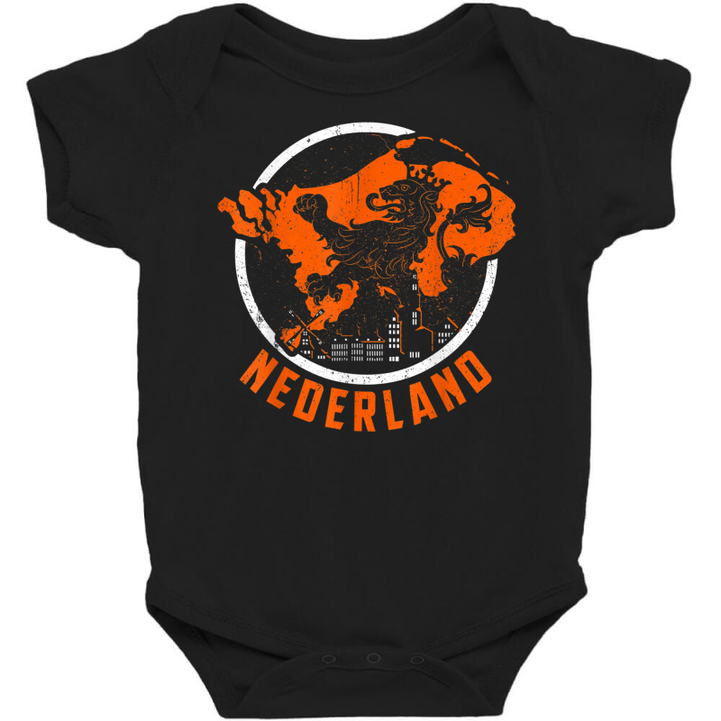 Netherlands Tshirt Nederland Dutch Holland Dutch Amsterdam T Shirt Baby Bodysuit | Artistshot