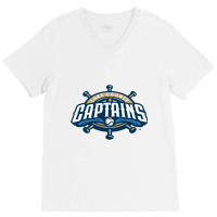 Lake County Captains V-neck Tee | Artistshot