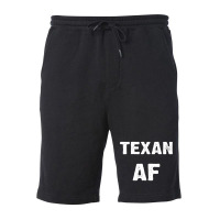 Texan Af As Fuck Texas Usa T Shirt Long Sleeve T Shirt Fleece Short | Artistshot