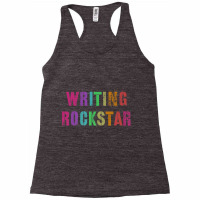 Language Arts Teacher Rocks I Prefer Term Writing Rockstar Premium T S Racerback Tank | Artistshot