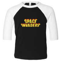 Space Invaders Toddler 3/4 Sleeve Tee | Artistshot