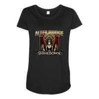 Alter Bridge Tour 2019 Maternity Scoop Neck T-shirt | Artistshot