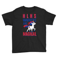 Hlhs Warrior Hypoplastic Left Heart Syndrome Unicorn Lover T Shirt Youth Tee | Artistshot