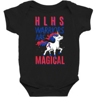 Hlhs Warrior Hypoplastic Left Heart Syndrome Unicorn Lover T Shirt Baby Bodysuit | Artistshot