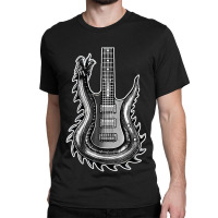 Unique Dragon Guitar Classic T-shirt | Artistshot