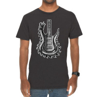 Unique Dragon Guitar Vintage T-shirt | Artistshot