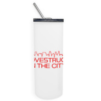 Lovestruck In The City Skinny Tumbler | Artistshot