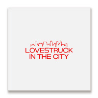 Lovestruck In The City Metal Print Square | Artistshot