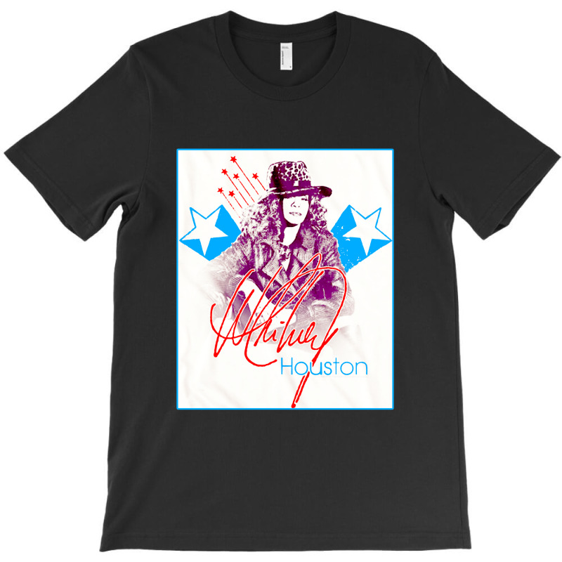 Shooting Stars Whitney Houston T-shirt | Artistshot