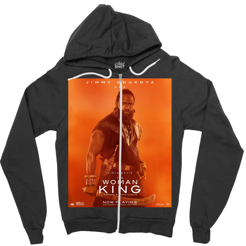 The Woman King Oda Zipper Hoodie by cm-arts | Artistshot