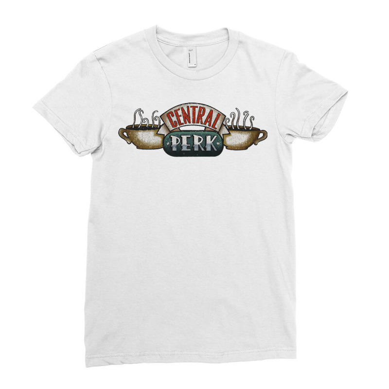 Central Coffee Ladies Fitted T-shirt | Artistshot