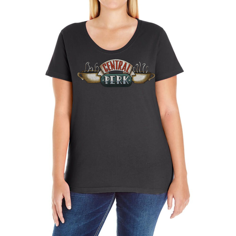 Central Coffee Ladies Curvy T-shirt | Artistshot