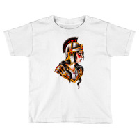 Traditional Beautiful Knight Tattoo Toddler T-shirt | Artistshot