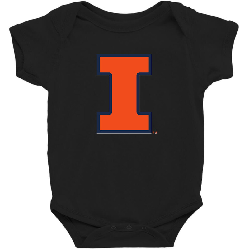 Illinois Fighting Illini Baby Bodysuit by cm-arts | Artistshot