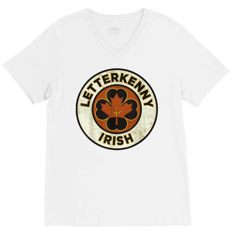 Vintage Letterkenny Irish Retro Lover V-Neck Tee by cm-arts | Artistshot